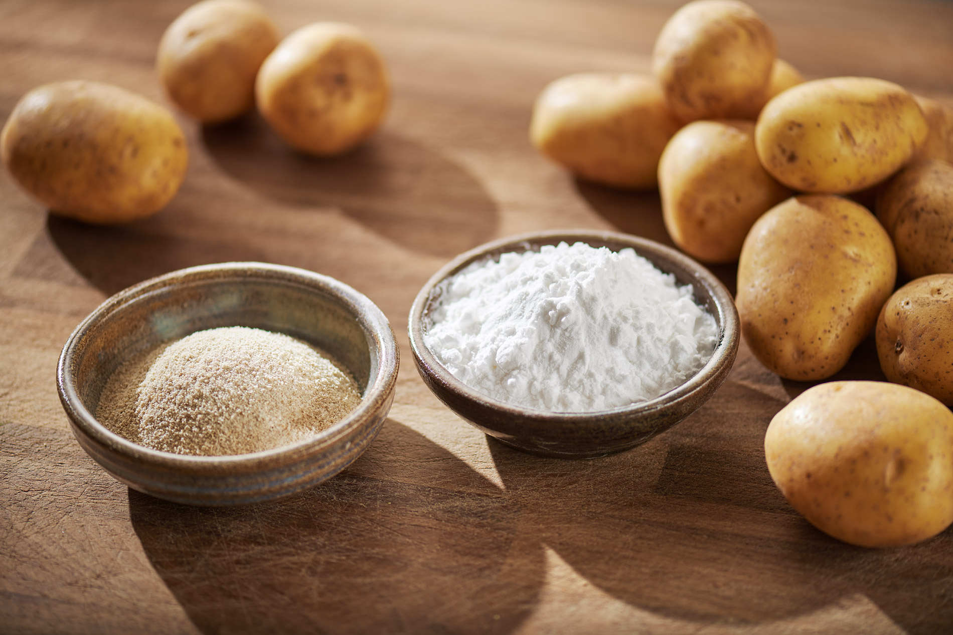 Modified starch and dextrin